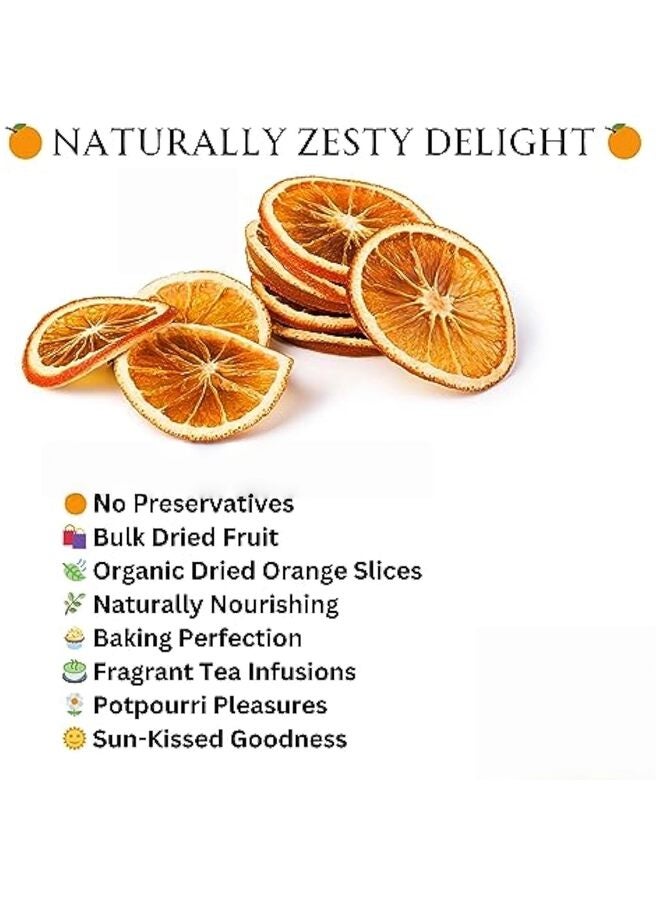 Dehydrated Dried Oranges For Cocktails, Dried Orange Slices3.52oz 100g - Image 2