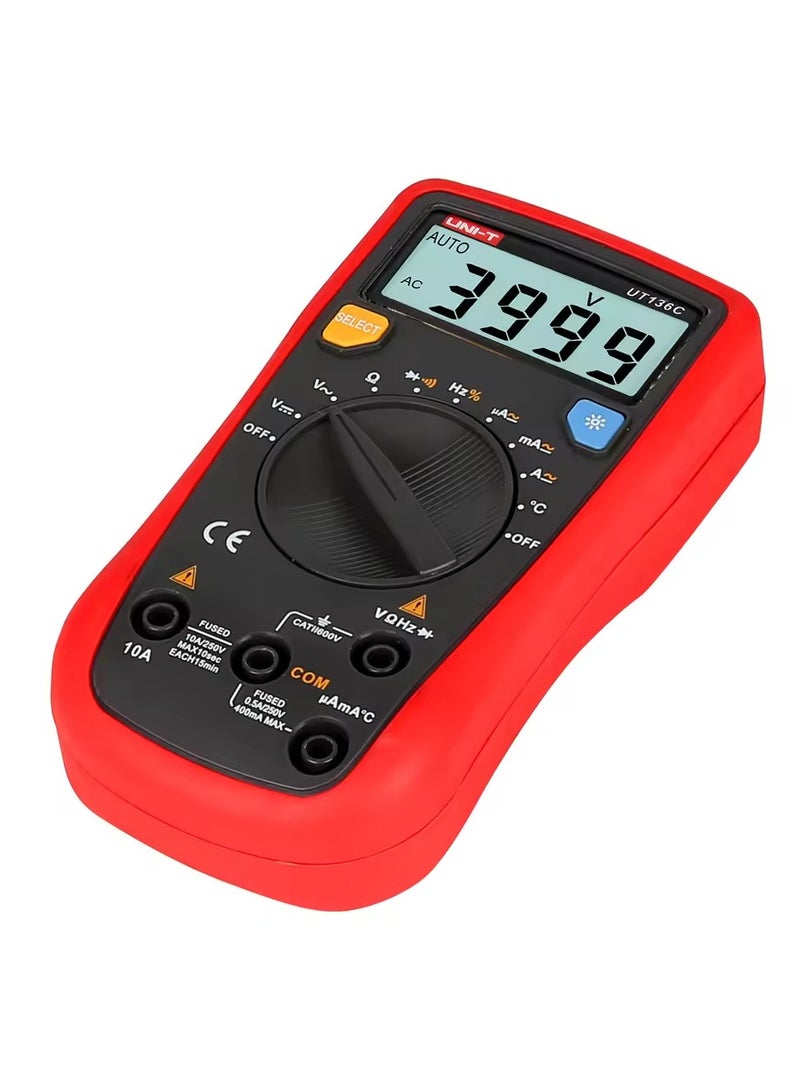 UNI-T UT136C+ New Generation Auto-Ranging Digital Multimeter - Image 2