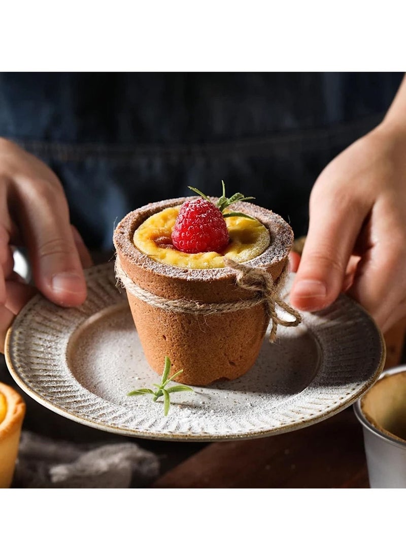 Pudding Mould, 10 Pack Aluminum Baking Cups Cake Mold Nonstick Egg Tart Moulds Panna Cotta Mould Individual Dariole Muffin Tins Mini Cupcake Ideal for Kitchen DIY - pzsku/ZD3441BEC9402335C139AZ/45/_/1687230992/b8ba6c87-a5e6-4049-9a27-ea8a442f8006