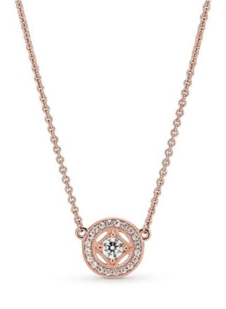 قلادة دائرية عتيقة من الذهب الوردي عيار 14 قيراطًا ومرصعة بزركونيا مكعب شفاف قابلة للتعديل للنساء - pzsku/ZD3443FCCBF03E0A33AECZ/45/1756438846/5914f2fd-0459-4b8b-8b4d-c8148602195f