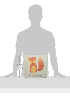 Stupell Industries Stupell Industries The Kids Room by Be Courageous Fox Graphic Art Wall Plaque  - Image 3