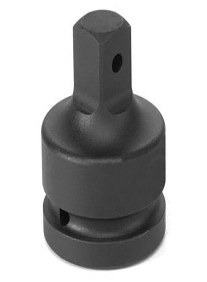 Grey Pneumatic 4008AL Socket Adapter with Locking Pin - Image 2