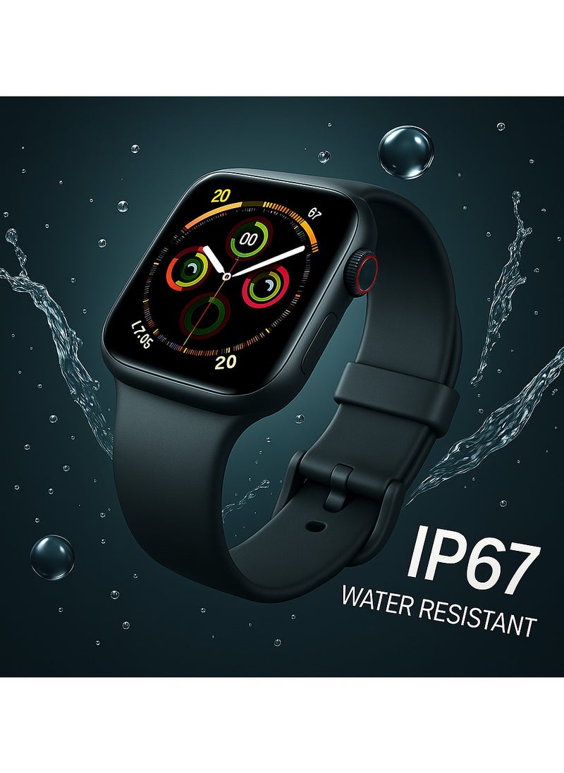 Triple OG - Triple OG SMART WATCH 7max – Smartwatch with Bluetooth Calling, Fitness & Health Tracking, Wireless Charging, GPS & NFC – Water-Resistant & Stylish - Image 1