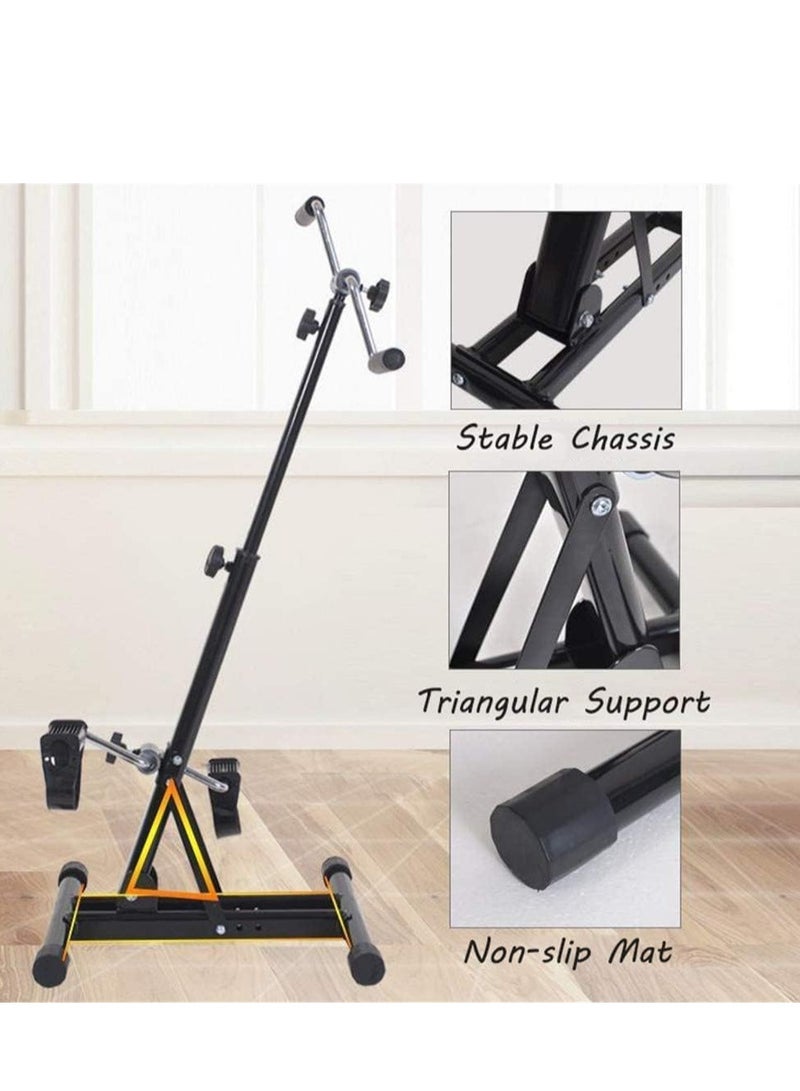 أيه بي جي دراجة تمارين الدواسات مع دواسات مضادة للانزلاق، معدات لياقة بدنية قابلة للتعديل لعلاج اليد والذراع والساق والركبة، مثالية لتمرين دواسة الجسم بالكامل - Image 4