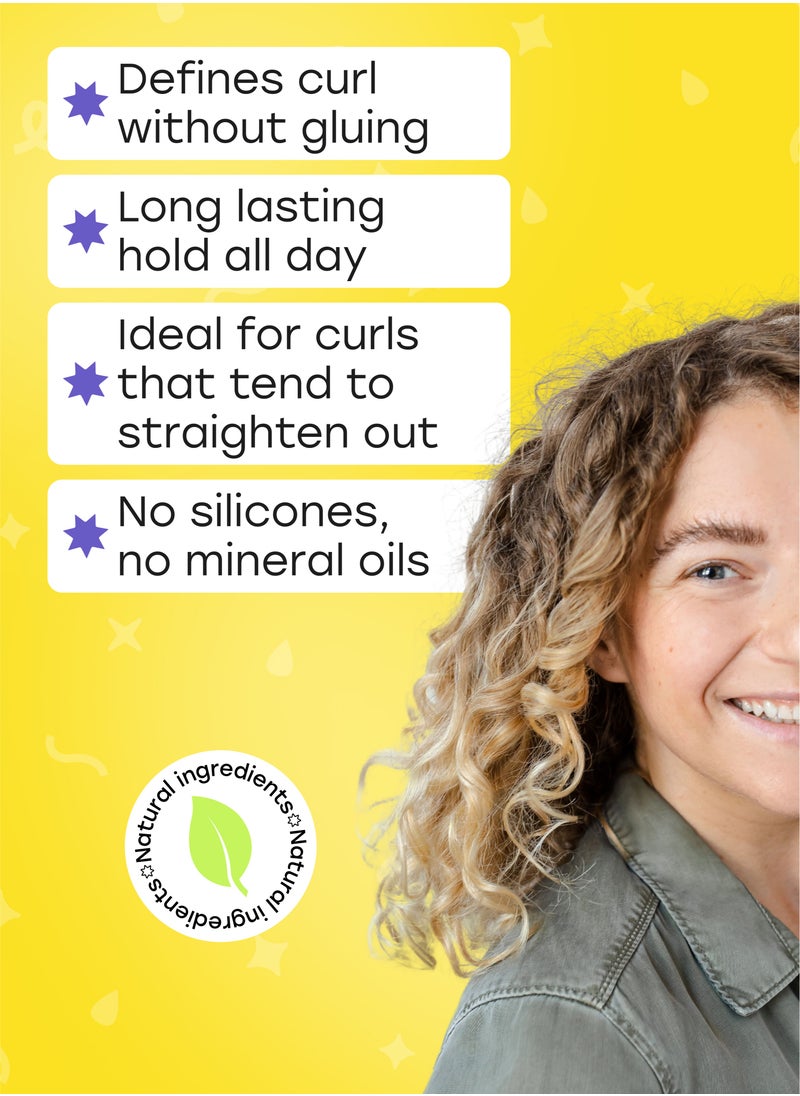CURL ROCK AND ROLL - Curl Rock and Roll Hair Styling Gel - Moisturizes and Nourishes - Paraben-Free & Sulfate-Free - Strong Hold, 300 ml - Image 1