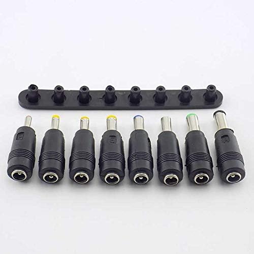 CentIoT - DC 5.5X 2.1 MM Female DC Socket Adapter Connectors to 6.3 6.0 5.5 4.8 4.0 3.5mm 2.5 2.1 1.7 1.35mm Male Jack Plug Power Adaptor (8 in 1) - Image 3