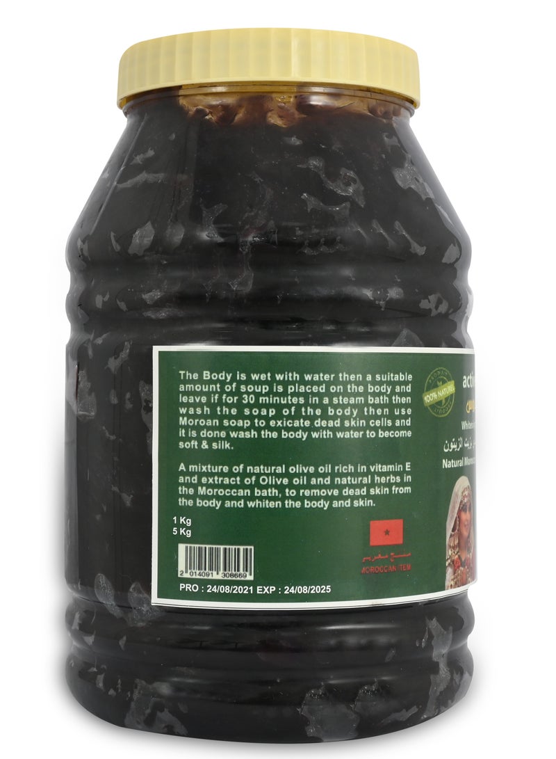 active max Moroccan Natural Soap with Pure Olive Oil 5 Kg - Image 2