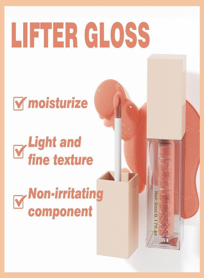 Skynest 4 Pcs Hydrating Lip Gloss, ICE/MOON/SILK/PETAL High Moisturizing Oil Tint with Hyaluronic Acid, High Shine for Plumper Looking Lips (#A) - Image 3