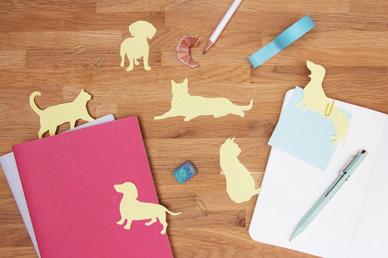 Good Design Works Good Design Dog Sticky Note - Dachshund Stationery - Weiner Dog Notepad - Dachshund Gifts - Novelty Sticky Notes - Stationery Gift - Desk Accessories - Fathers Day Gift - Dotted Lined Grid Notepads - Image 4