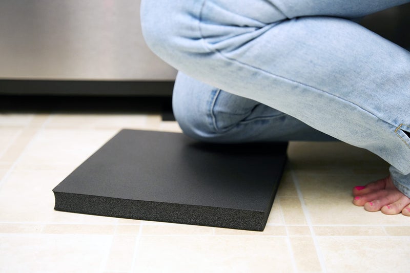 Foamzz by Big UGGLY High-Density Foam Panels, Closed-Cell Insulation Foam Pads, Black, 12" X 12" X 1" (2 Pack) - Image 3