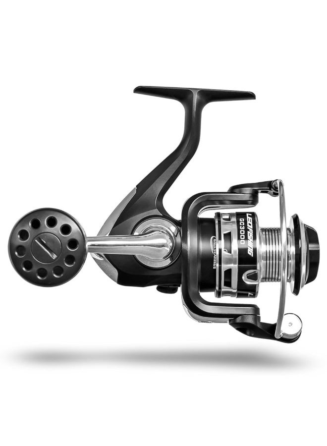 ليو كومبو قصبة صيد سفر ليو من ألياف الكربون - مجموعة سفر كاملة جاهزة للصيد مع قصبة تلسكوبية، ريِل 8 كريات، خيط، أكثر من 30 طُعم وصنارة، حقيبة تخزين وحقيبة حمل للمبتدئين والمحترفين - Image 4