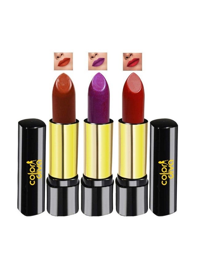 adbeni Mysterious Creamy Lipstick, 4.5G | Intense Colour, Moisturised Lips, Color Sensational, Cruelty Free (Pack Of 3) - Image 1