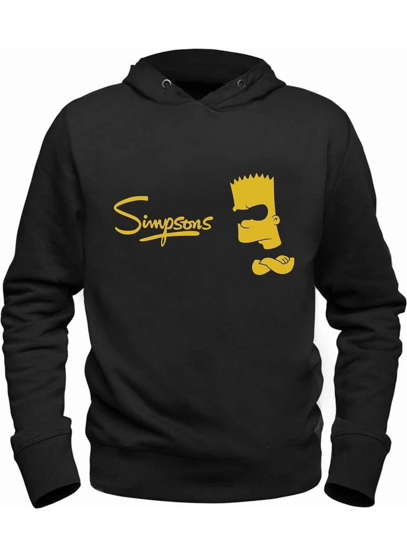 Alfa Tshirt The Simpsons Black Sweatshirt