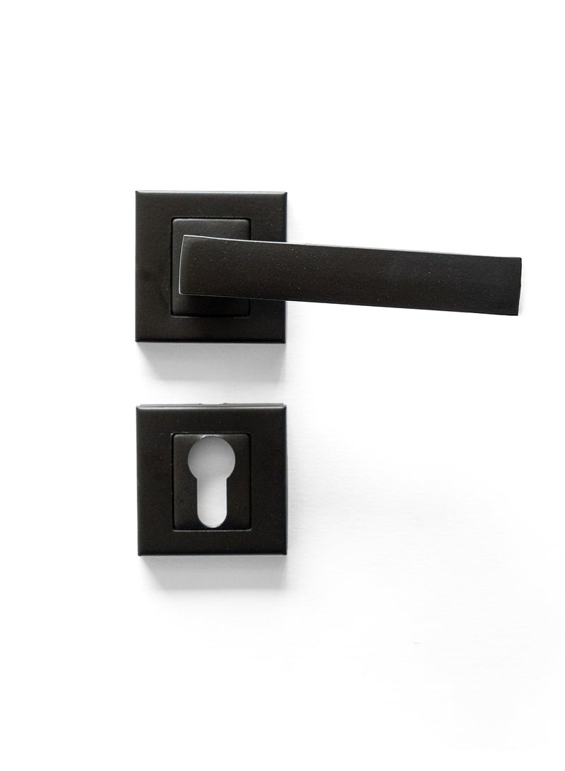 Siag Lama Rosetta Cylinder Door Handle - Image 2