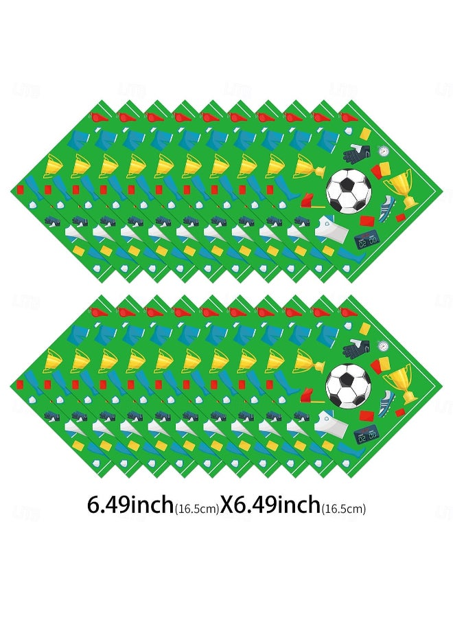 Fifa 2026 Football/ Soccer Party Paper Napkins -20 Pcs - Image 3