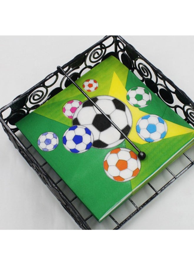 Fifa 2026 Football/ Soccer Party Paper Napkins -20 Pcs - Image 2
