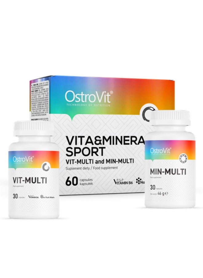 OstroVit OstroVit Vita&Minerals Sport, 60 Capsules  - Image 1