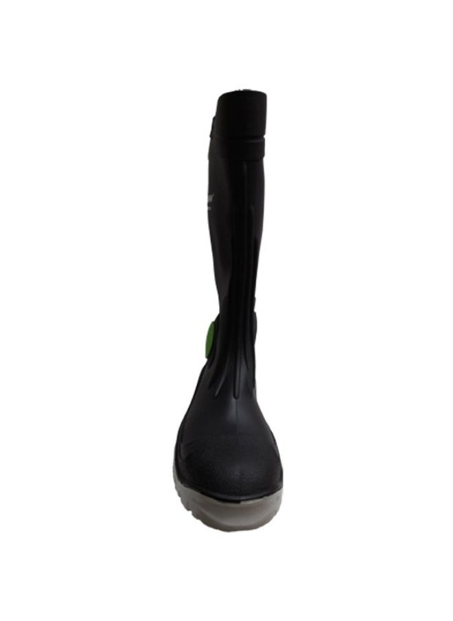 Workman - WORKMAN S5 Safety Gumboot with Steel Toe | Heavy Duty -Waterproof, Durable & Slip-Resistant for Industrial Use | Gumboots for Men | Black | Size-45 - Image 1