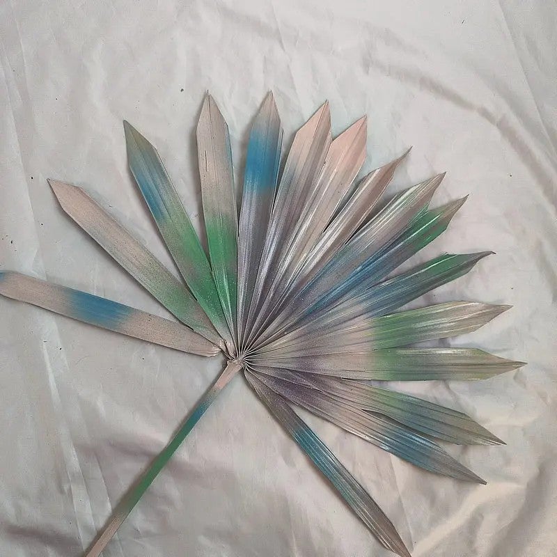 Bluejw Yunnan Nordic Style Dried Flowers with Palm Leaves – Natural Dried Plants for Wedding Decor, Home Decoration, Bouquets & Eco-Friendly Palm Leaf Plates - Image 3
