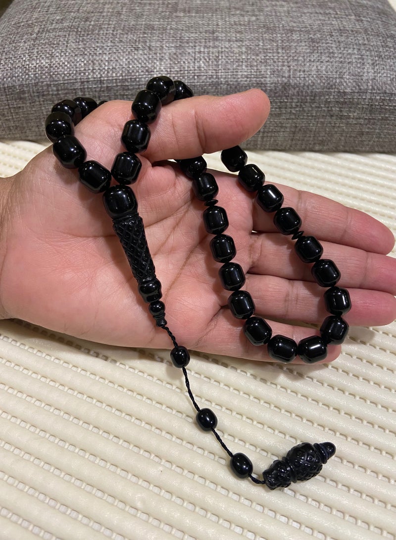 Faturan Prayer Beads For Men 33 Beads Size10mm*11.5mm - Image 1