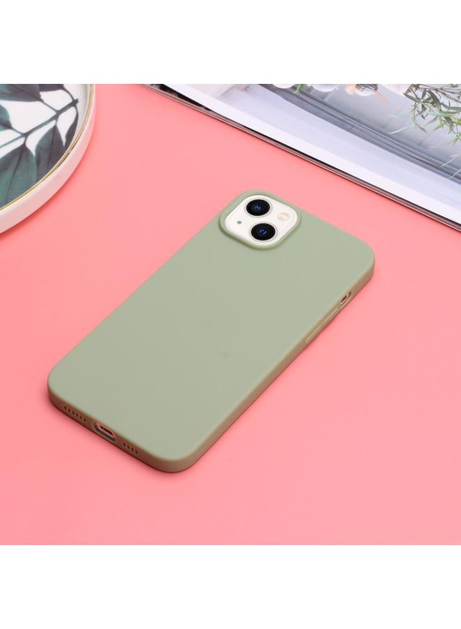 S-TOP Case For iPhone 14 Solid Color Frosted Silicone Phone Case - Image 4