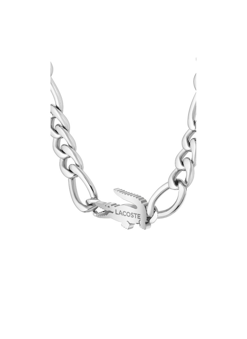 LACOSTE LACOSTE JEWELRY CROCODILE UNISEXS CHAIN NECKLACE - 2040371  - Image 3