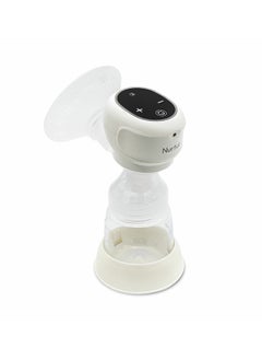 Nurtur Pack Of 1 Electric Breast Pump Wearable Portable And Efficient Wireless Breast Pump Lcd Display Small And Light Weight Extractor Gifts For New Mom Milk Suction White 180Ml  - Image 2