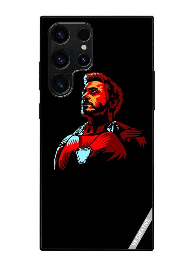 Protective Case Cover For Samsung Galaxy S25 Ultra Iron Man Design Multicolour
