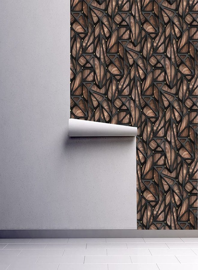 DECOR PRODUCTION Self Adhesive Wallpaper Wall Sticker for Home Decor, Living Room, Bedroom, Hall, Kids Room, Play Room(wallpaper-82-pt04, 20sq.ft) - Image 5