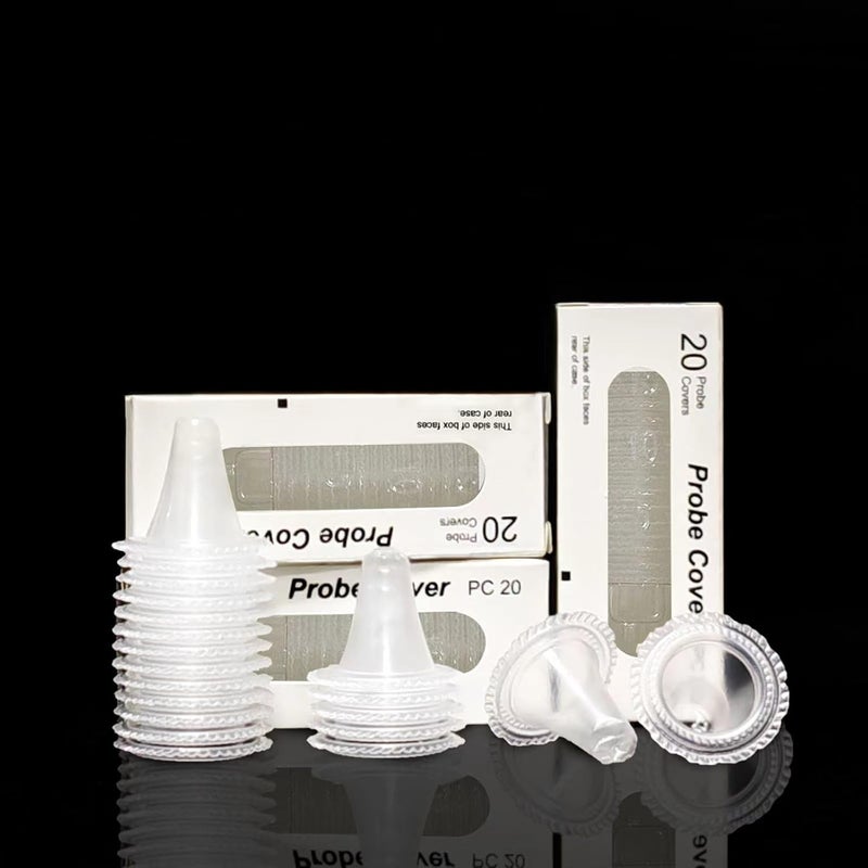 MOZEEDA 500pcs-Probe Covers Thermometer Ear Thermometer Refill Caps/Lens Filters for All Braun Thermometer Models and Other Types of Digital Thermometers Disposable - Image 1
