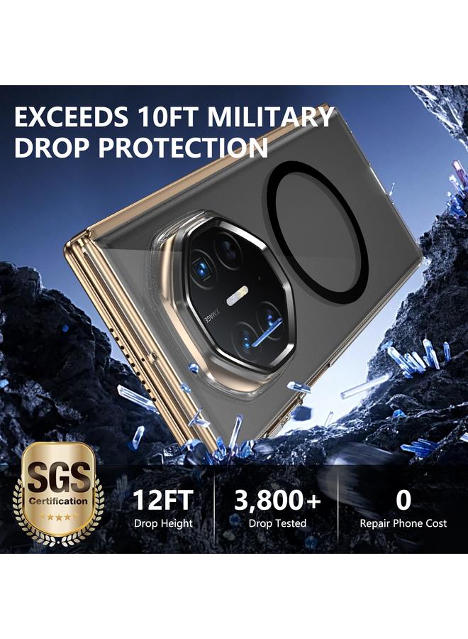 اس-توب جراب لهاتف Huawei Mate XT بتصميم Ultimate من سلسلة lce القابلة للطي مع MagSafe وغطاء شفاف مدمج لهاتف الكمبيوتر الشخصي - Image 3