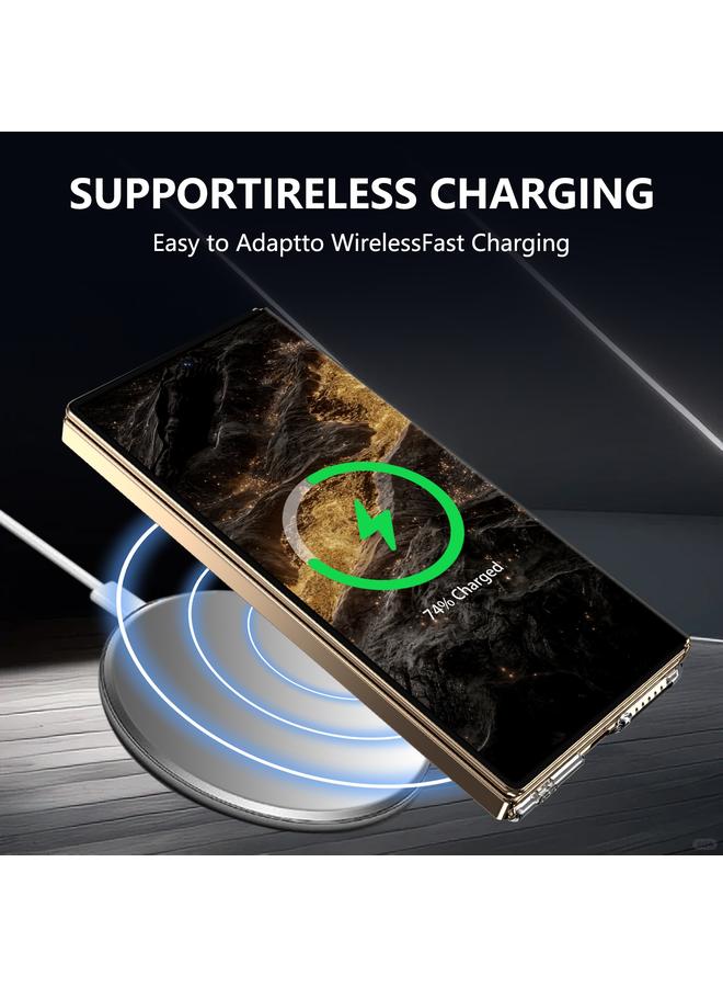 اس-توب جراب لهاتف Huawei Mate XT بتصميم Ultimate من سلسلة lce القابلة للطي مع MagSafe وغطاء شفاف مدمج لهاتف الكمبيوتر الشخصي - Image 5