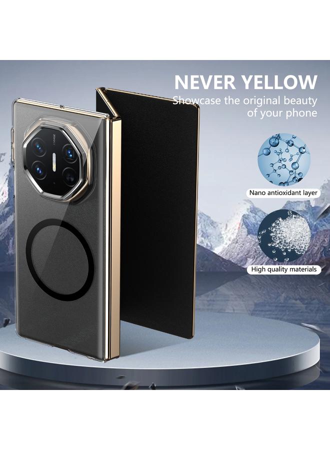 اس-توب جراب لهاتف Huawei Mate XT بتصميم Ultimate من سلسلة lce القابلة للطي مع MagSafe وغطاء شفاف مدمج لهاتف الكمبيوتر الشخصي - Image 2