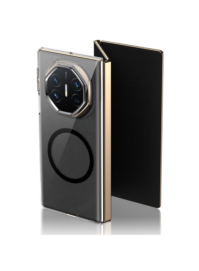 اس-توب جراب لهاتف Huawei Mate XT بتصميم Ultimate من سلسلة lce القابلة للطي مع MagSafe وغطاء شفاف مدمج لهاتف الكمبيوتر الشخصي - Image 1