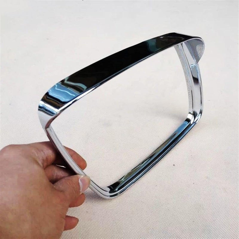 Wivplex Chrome Side Mirror Rain Guard Cover - Image 3