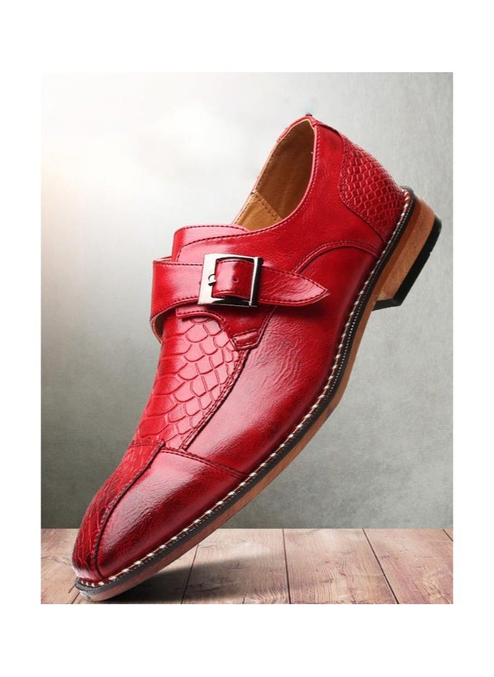 KUYING New Men's Business Leather Shoes  - Image 4