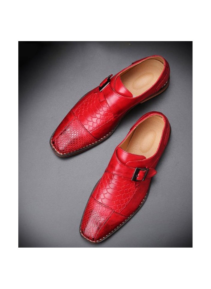 KUYING New Men's Business Leather Shoes  - Image 5