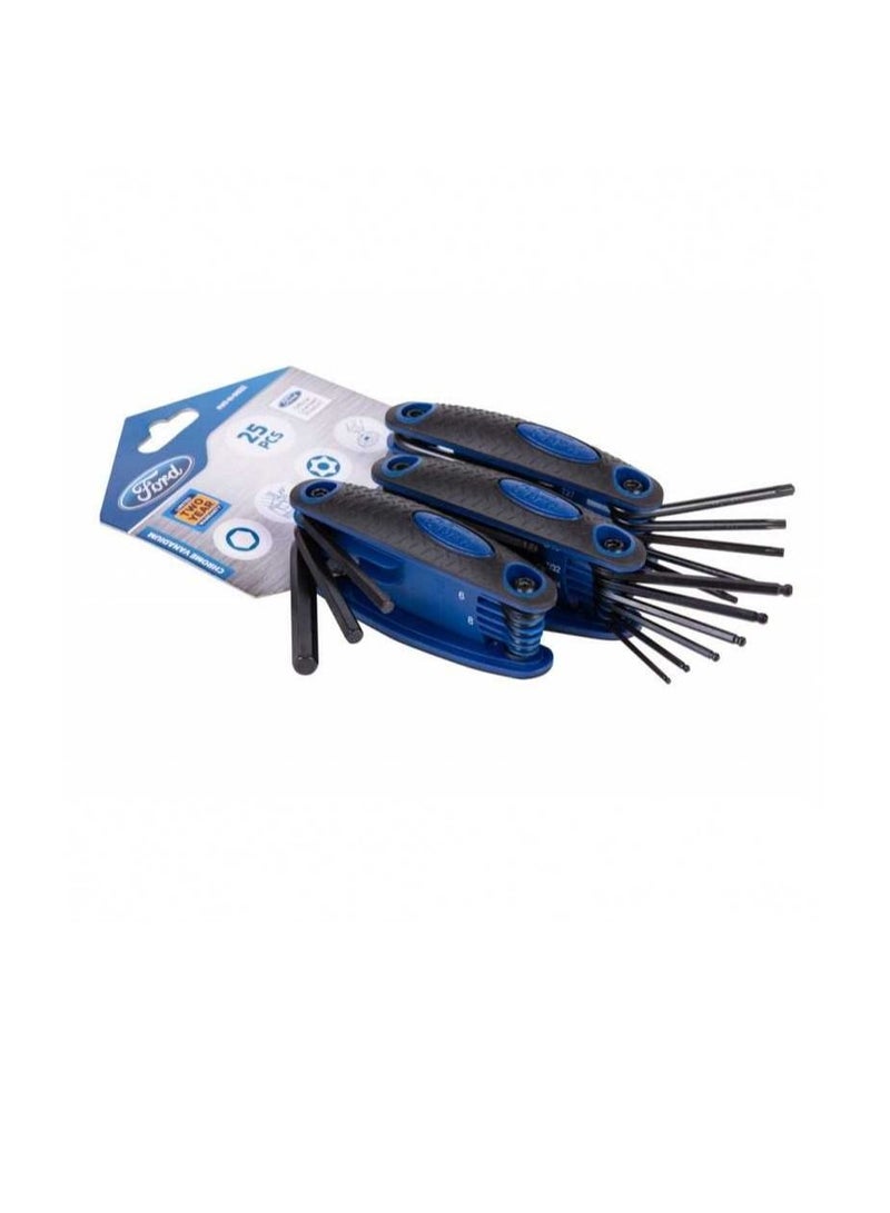 فورد 3 مجموعة قابلة للطي مفتاح سداسي - Image 3