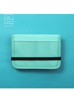 RFID Blocking Waterproof Travel Passport Wallet Lake water Blue