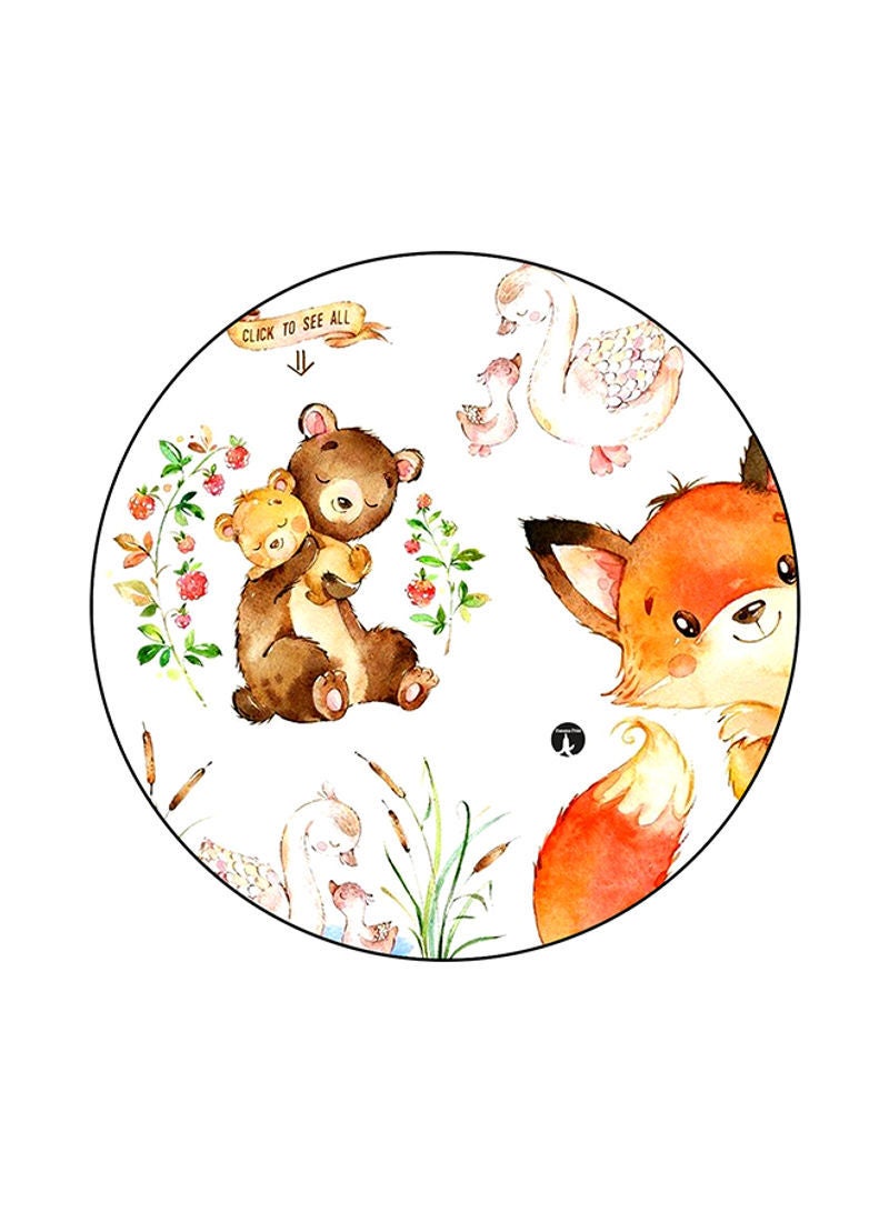 RKN Animals Printed Mouse Pad multicolor