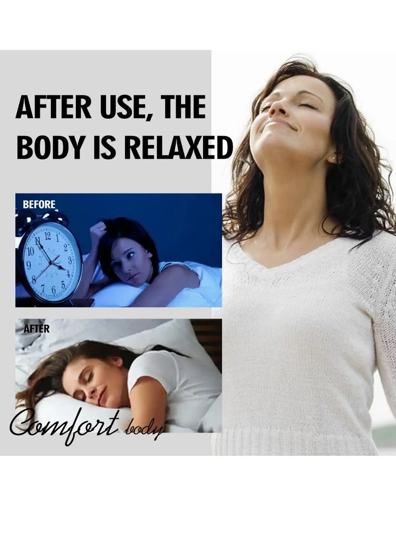 WEST MONTH 60ml Magnesium Body Spray Organic and Natural Magnesium Oil for Better Sleep with Lavender Relief and Relaxation Relieve Muscle Tension Magnesium Body Oil Spray for Body Hands and Feet - Image 5