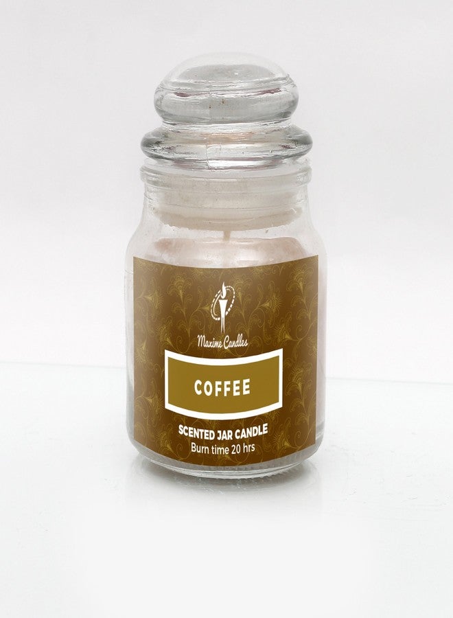 Maxime Candles Coffee Scented 2.6 Oz Highly Scented Jar Candle - Valentine Gift Christmas Gift - Image 3