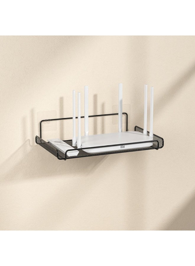 حامل راوتر جداري معدني أنيق - Image 1