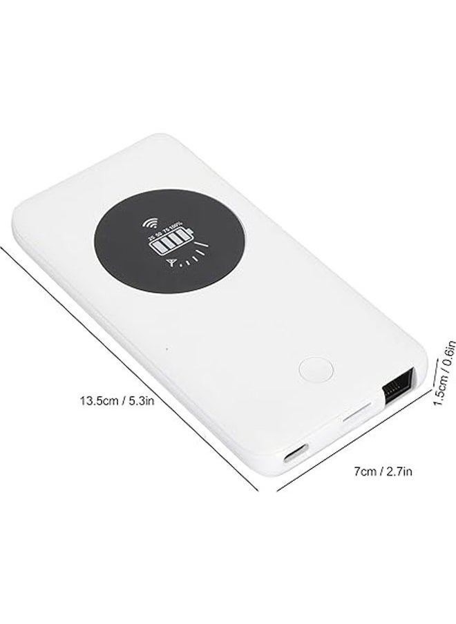 General - Portable wireless WiFi router, USB C input, portable pocket WiFi access point with SIM card slot, RJ45 port - Image 1