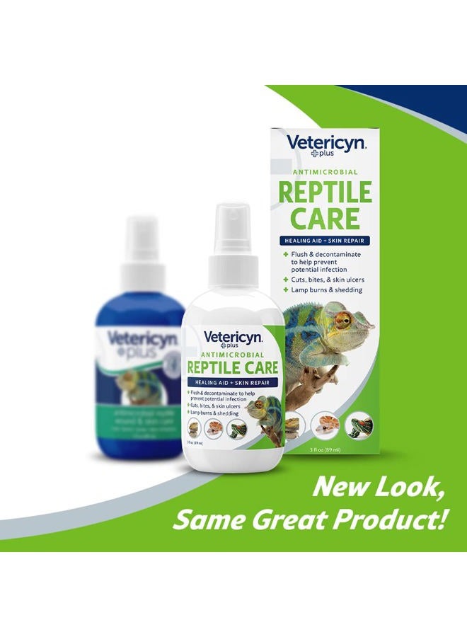 Vetericyn Plus Reptile Wound Care Spray | Reptile Skin Repair, Help Care for Reptile Wounds, Including Scale Rot, Lamp Burns, and Shedding. 3 Ounces - Image 2