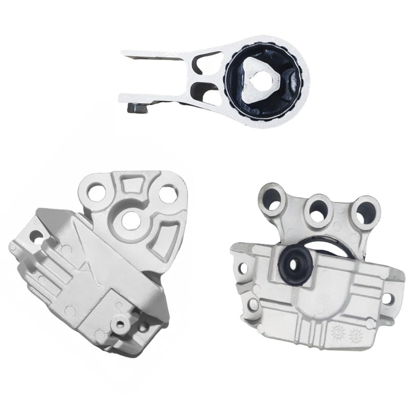 Yllshengyu Set of 3 Engine Motor Transmission Mount Kit Compatible with Compass 20172022 24L 6Speed EdeEDDED6 Engine Code Replaces OE 3487 3499 3501 682530038AD 68323461AA 68323781AA - Image 3