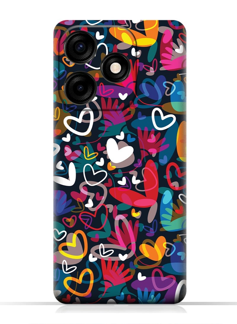 إيه إم سي ديزاين غطاء حماية بطبعة هاتف تكنو سبارك 10C - Image 1