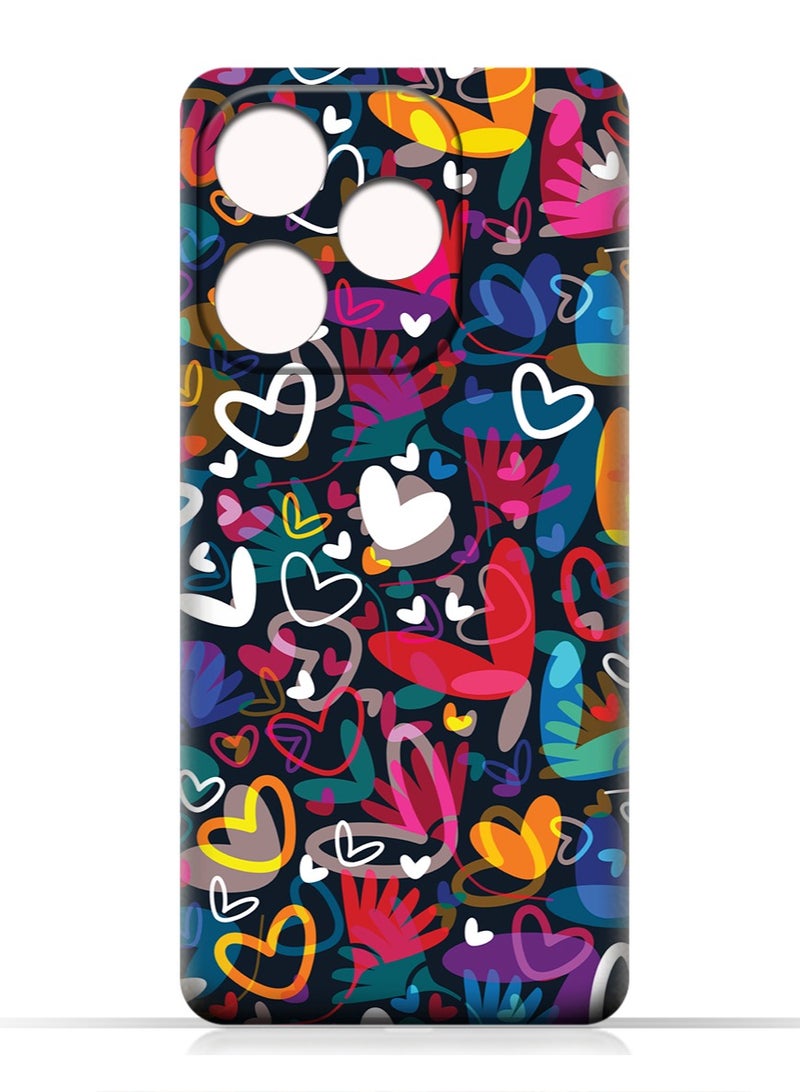 إيه إم سي ديزاين غطاء حماية بطبعة هاتف تكنو سبارك 10C - Image 2