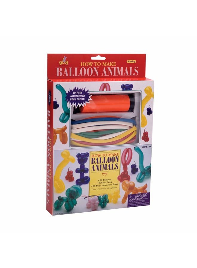 Schylling How to Make a Balloon Animals kit - Image 1