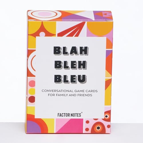 FACTOR NOTES Conversational Cards: Blah Bleh Bleu… - Image 1